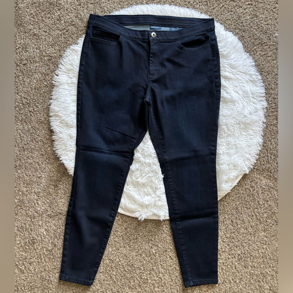 J. Jill Denim 5 Pocket Leggings Jeans Stretchy‎ Womens Size 14